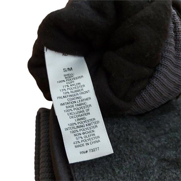 3M Winter Warm Gloves Size S/M Dark Gray - Picture 8 of 8